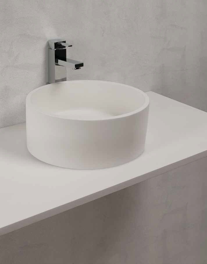 LAVABO 34 CM CIRCLE H: 13 CM (TEXTURA PIEDRA Y LISO) - IBS